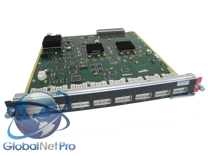 Lot of 5 Cisco WS-X6408A-GBIC 8-Port GBIC-Based Gigabit Ethernet Module 6q