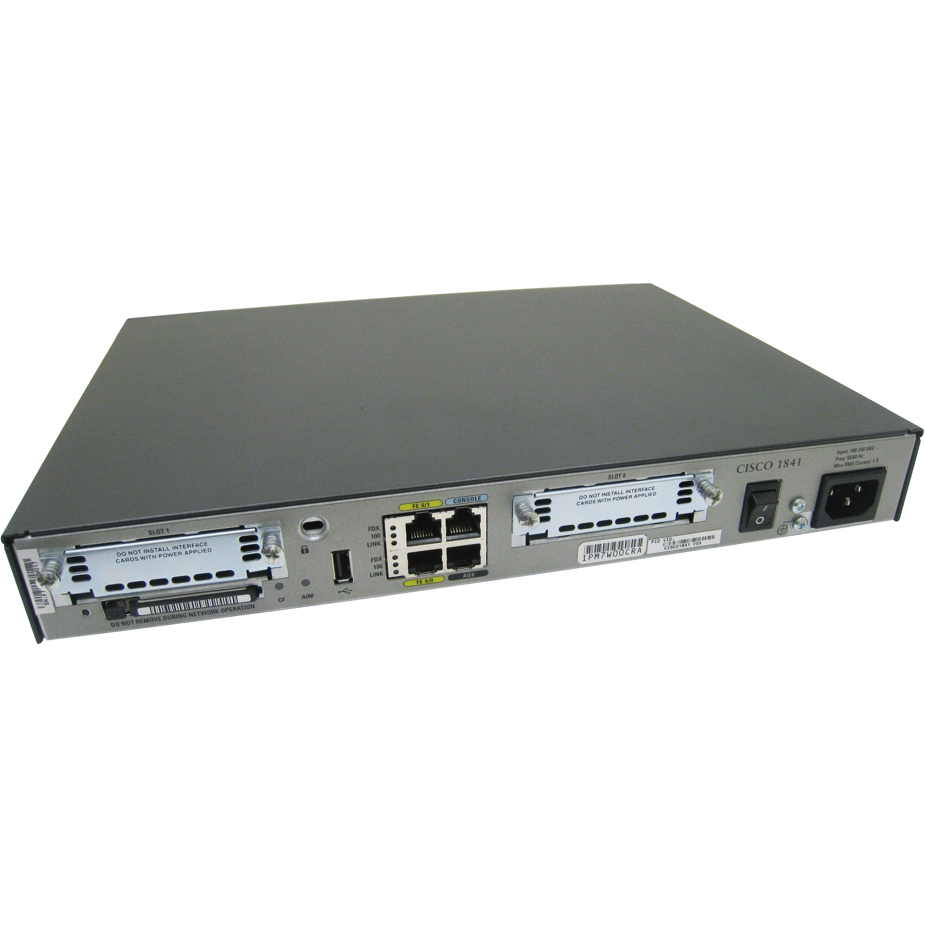 Cisco CISCO1841-HSEC/K9-BPII+