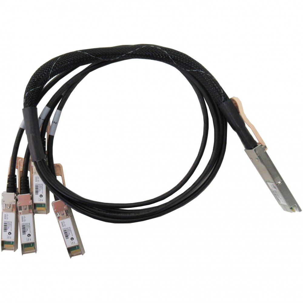 Cisco QSFP-4SFP10-CU0-5